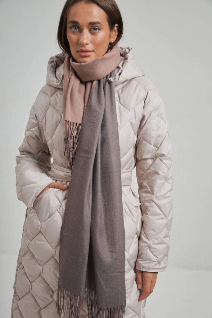 Scarf, dense double-sided cashmere