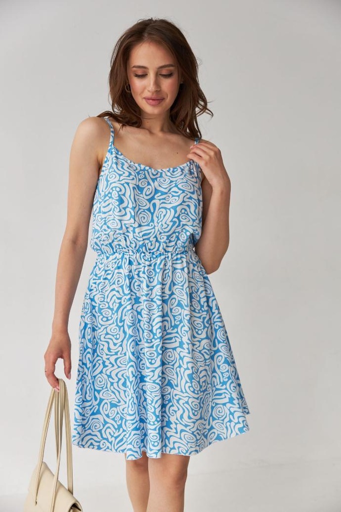 Сарафан міні на тонких бретелях