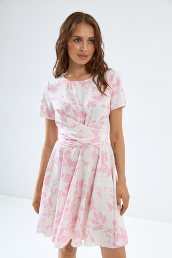 Сукня міні з перекрутом