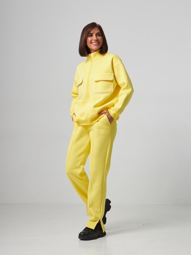 Pantaloni cu fante „Gwen”